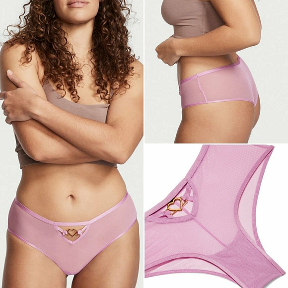 Victoria's Secret VERY SEXYHeartware Mesh Cheeky Panty - Picture 1 of 7